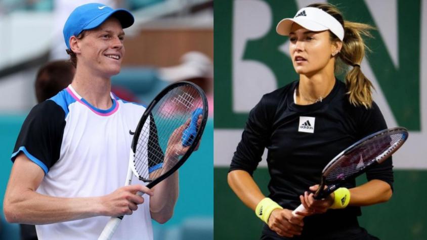 El romance del año: Sinner confirma su relación con Kalinskaya